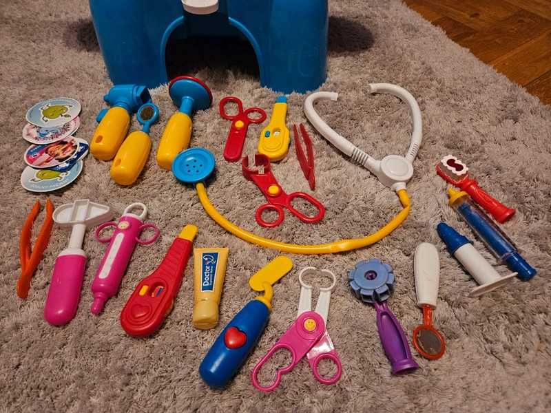 Zestaw Doktor. WArzywa i owoce do Krojenia Zabawki dla dzieci