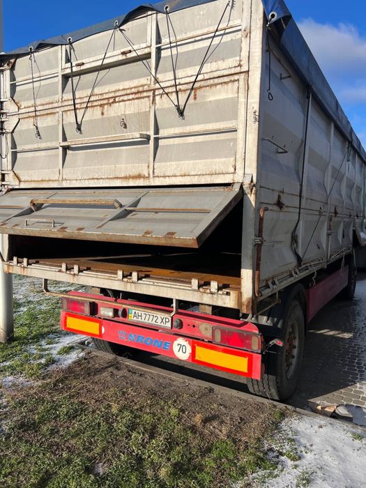 КАМАЗ 55102 колхозник з причепом