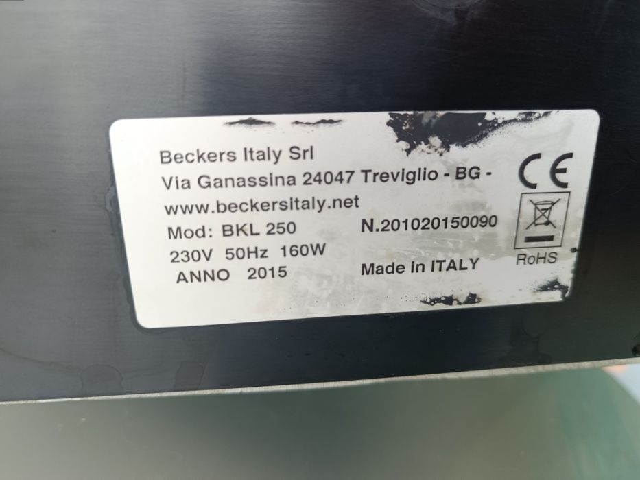 Fiambreira Beckers com pedra afiar