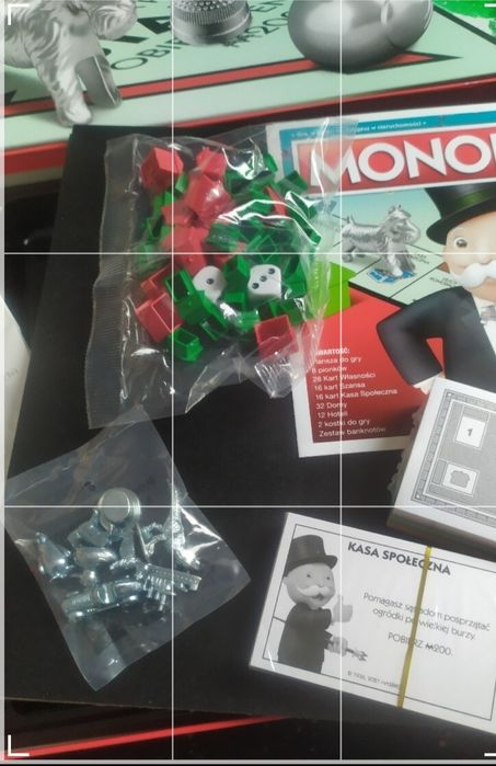 Oryginalna Gra Monopoly Classic + Naparstek