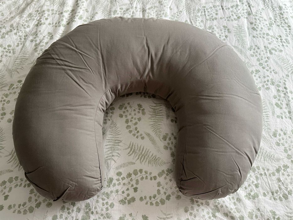 Almofada de Amamentação IKEA LEN + Capa Padrão Coelhos
