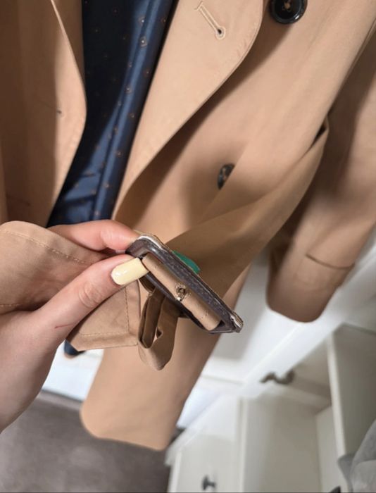 Massimo Dutti - klasyczny trencz  XS/34