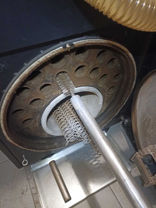 Rura odkurzacz wycior szczotka kotła pellet płomienica Kostrzewa Defro