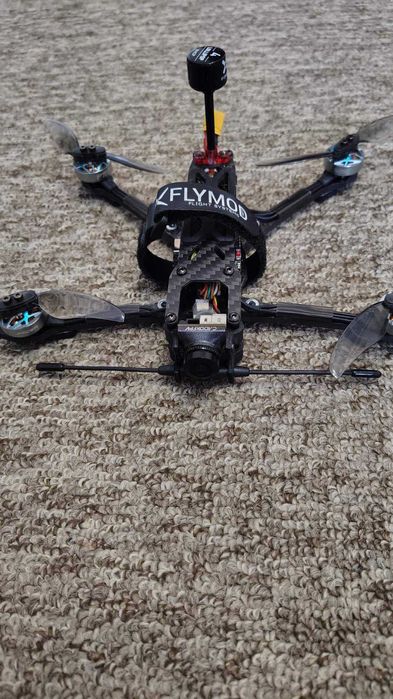 Складний карбоновий дрон на рамі Mini Range II LR4 4дюйма 185мм