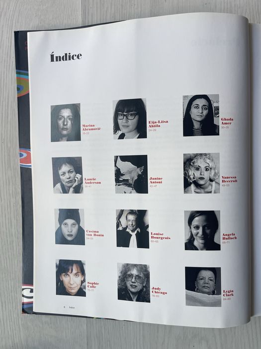 Livro sobre várias mulheres artistas