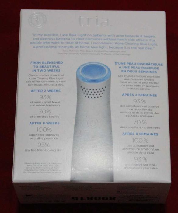 Аппарат по удалению прыщей и акне Tria Positively Clear Acne Clearing Blue Light