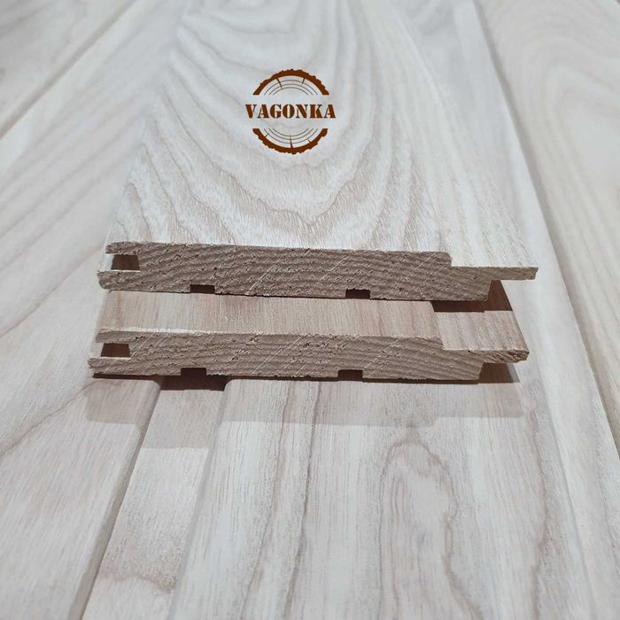 Євровагонка ясен 2-Й сорт 90ММ