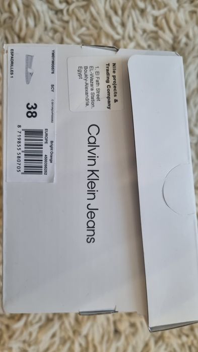 Эспадрильи женские Calvin Klein Jeans