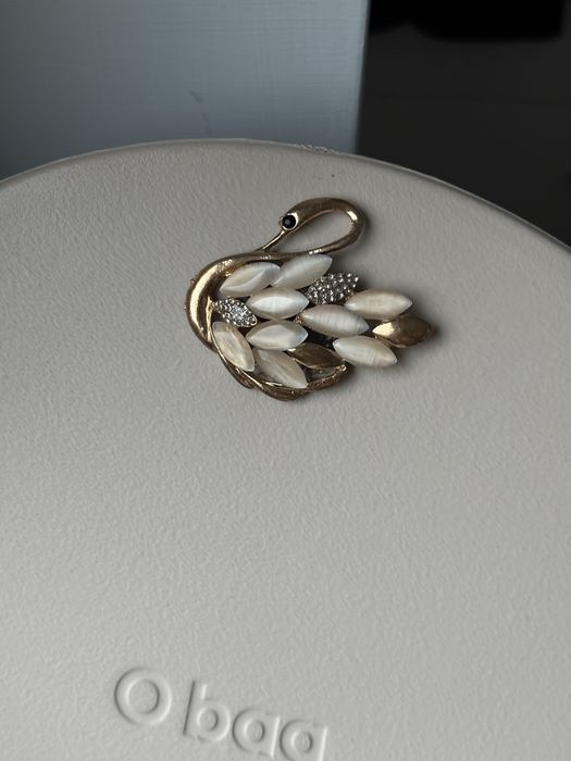 Guzik łabądź do torebki obag o bag moonlight