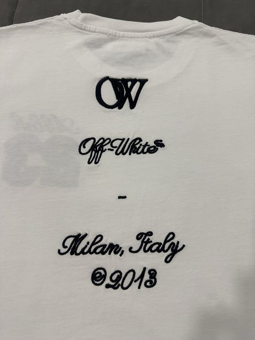 Off-White 23 Logo / Varsity Tee (Milan 2013)