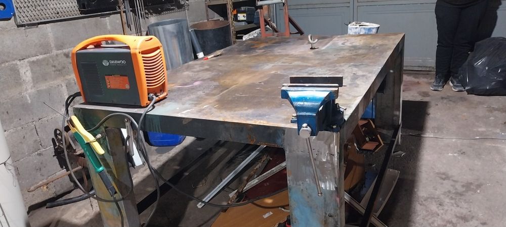 Mesa de soldador,e traçagem,