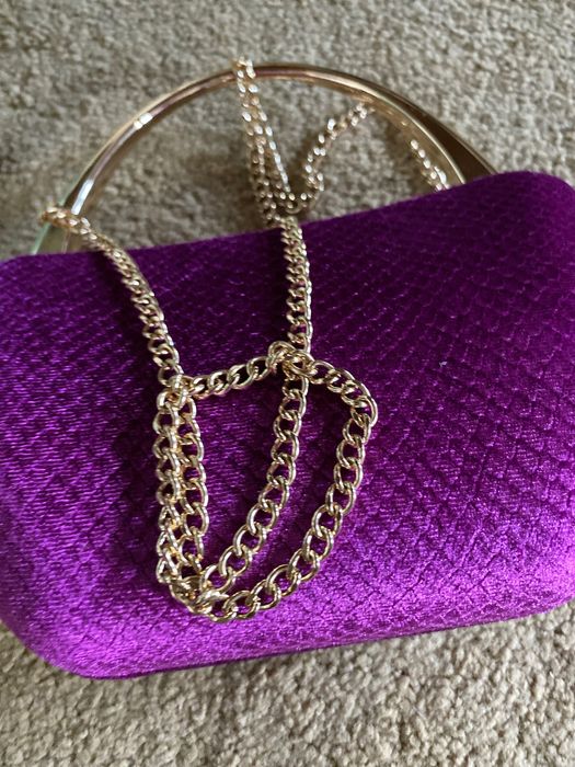 Bolsa de cerimónia de veludo