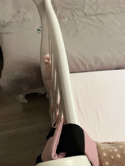 Дитяче ліжечко Veres модель Соня з з маятником та новеньким матрасом