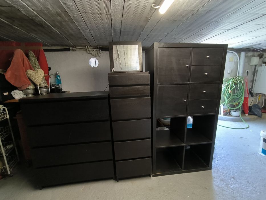 Cómodas e estante IKEA