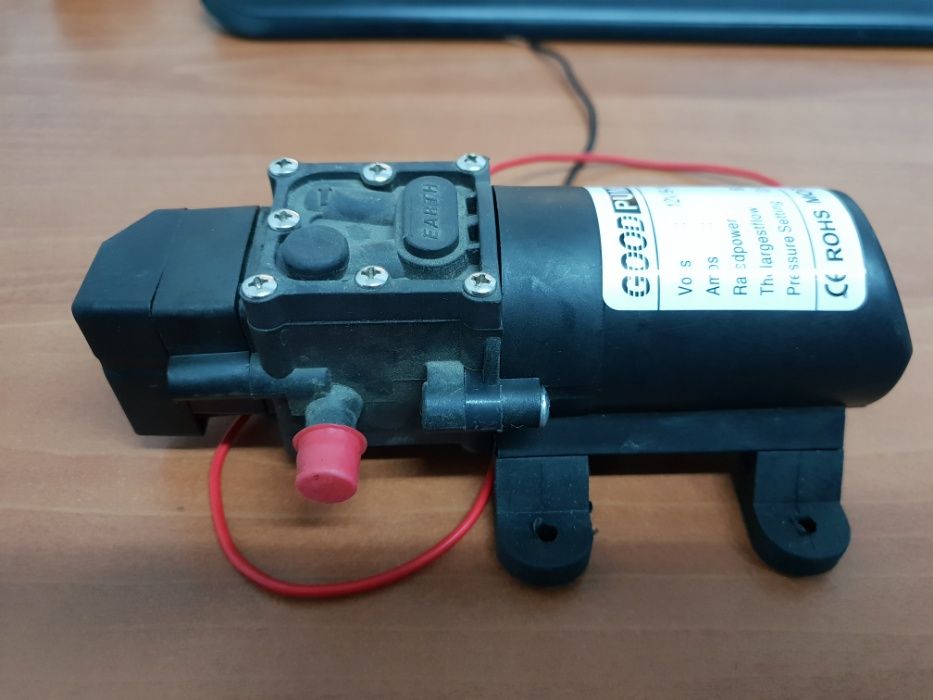 Bomba de agua de pressão 12v NOVA, levantamento até 15m, 6L/m