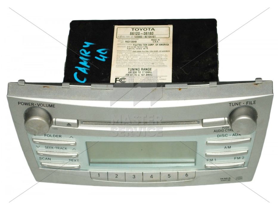 Магнітола штатна TOYOTA CAMRY 06-11