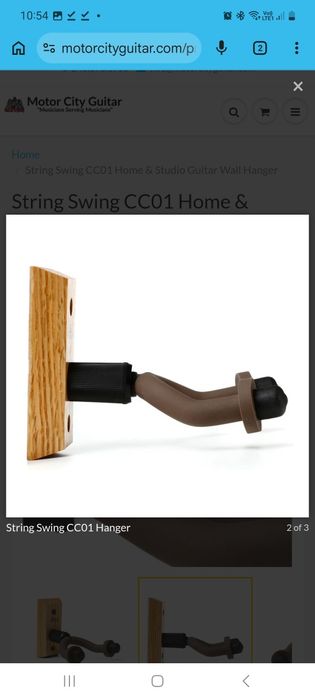 Wieszak gitarowy String Swing CC01