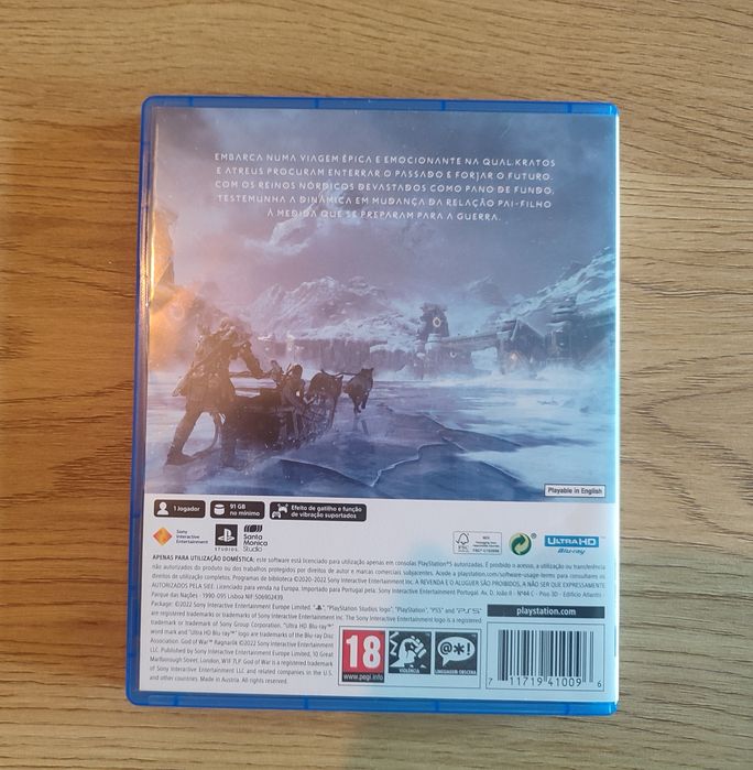 God of war para a ps4