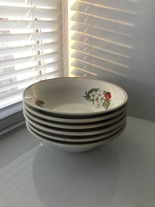 Посуда СССР блюдо тарелки селедочницы рыбницы