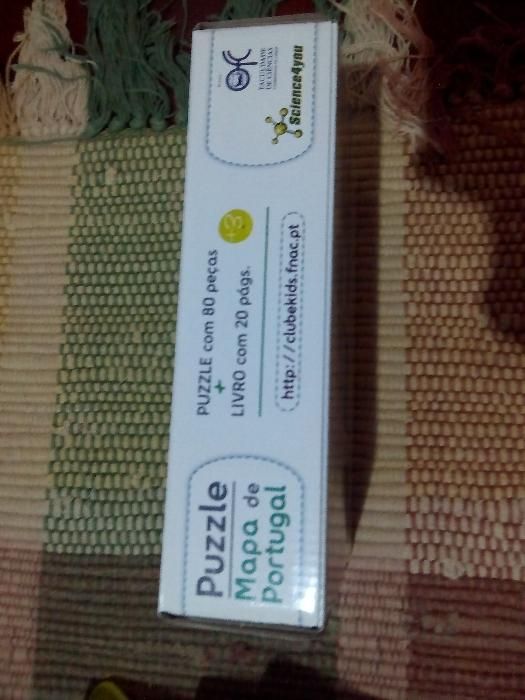 Puzzle mapa de Portugal
