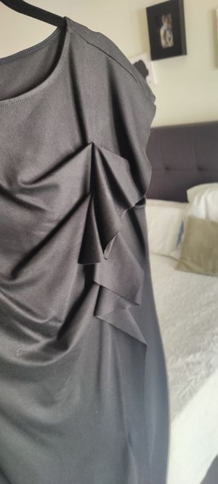 Vestido preto midi da Benetton M
