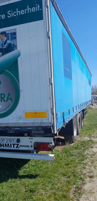 Naczepa firanka Schmitz