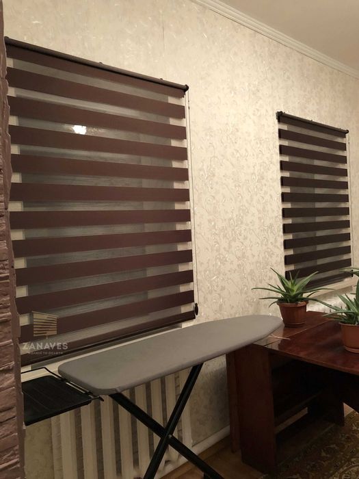 Рулонные шторы, ролети день ніч, жалюзи день ночь, тканевые ролеты