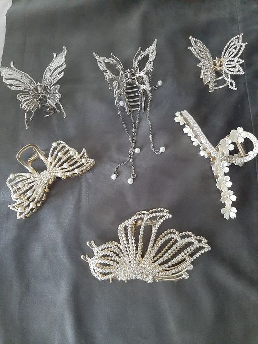 Заколки краб для волосся