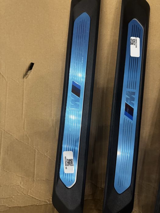 Накладки на пороги BMW G01 G02 X3 X4