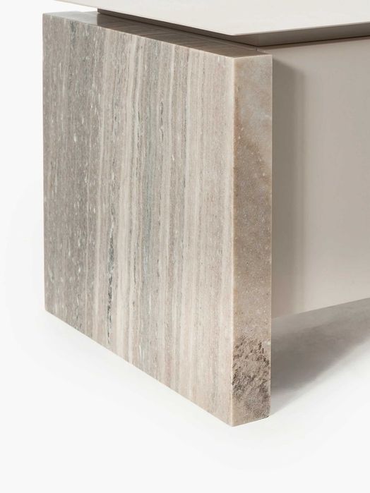 Komoda z marmuru i metalu Bruce (Westwing)