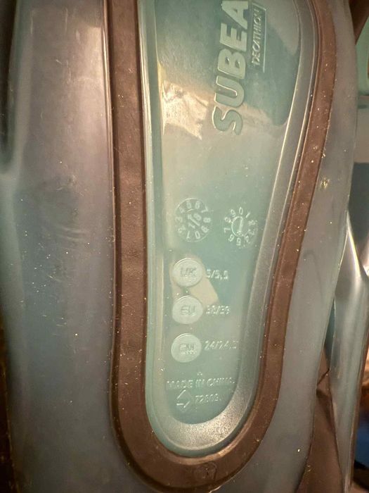 Płetwy do nurkowania rozmiar 38/39