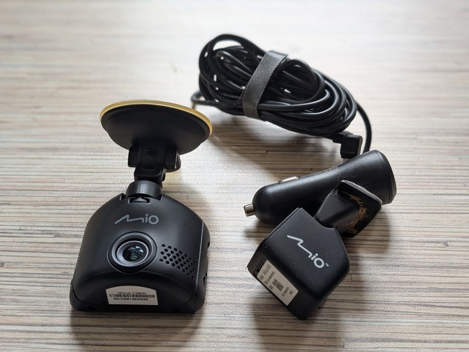 Kamera rejestrator Mio GPS C380D dual + tylna kamera