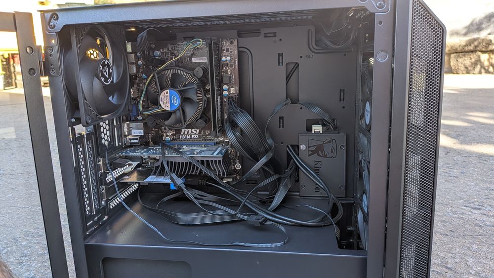 Computador fixo RAM 8GB SSD 240gb Intel Pentium