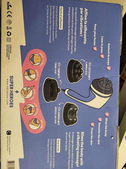 Nowy masażer cellublue super heroes, na prezent