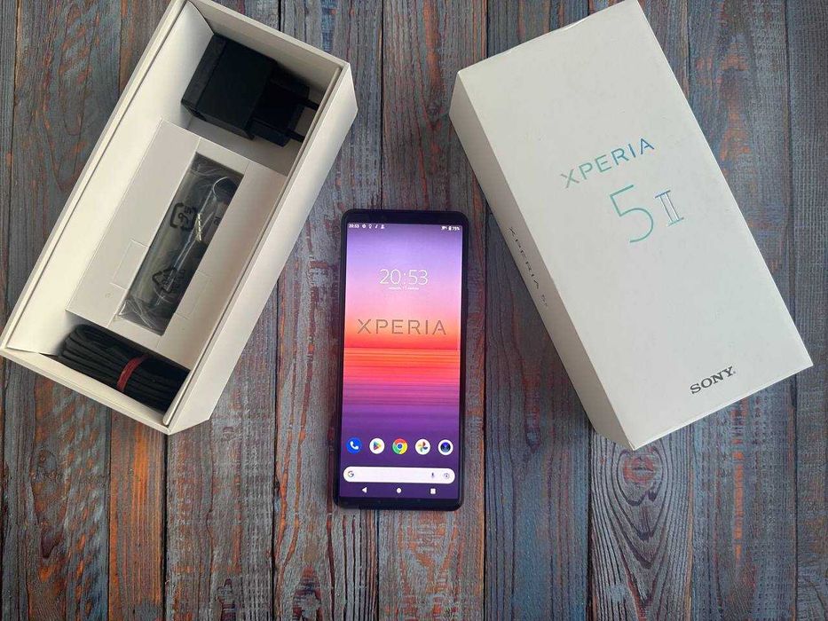 ⤷ SONY Xperia 5 mark II  8/128gb - новий, гарантiя