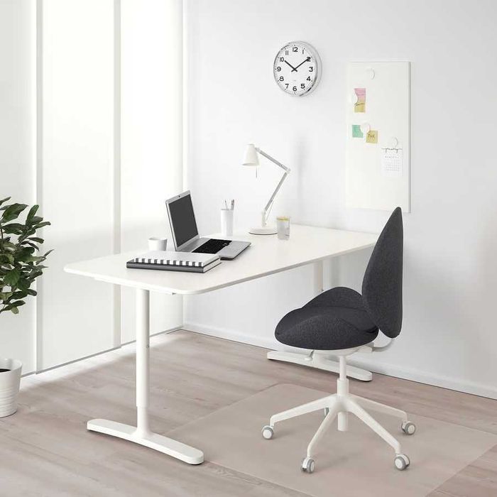 Biurko IKEA BEKANT 160x80 (190.228.08) regulacja wysokości