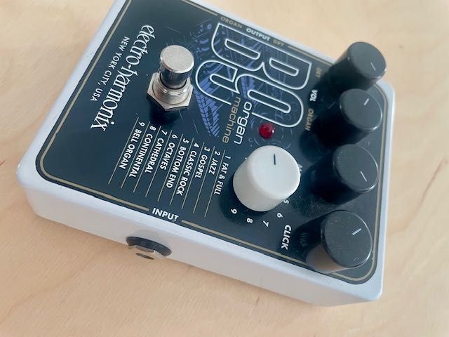 Pedal de efeitos de guitarra Electro Harmonix B9 Organ Machine