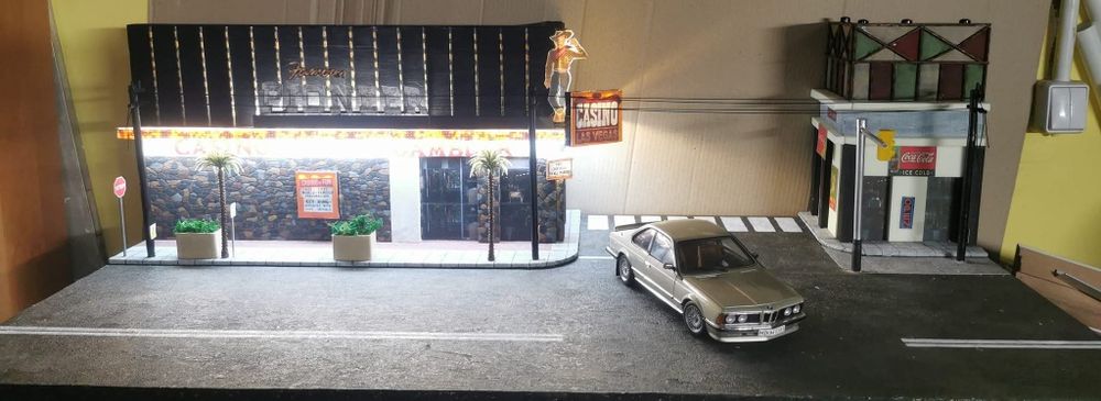 Dioramy 1:18 Diorama wykonam makieta autoart kyosho norev solido otto