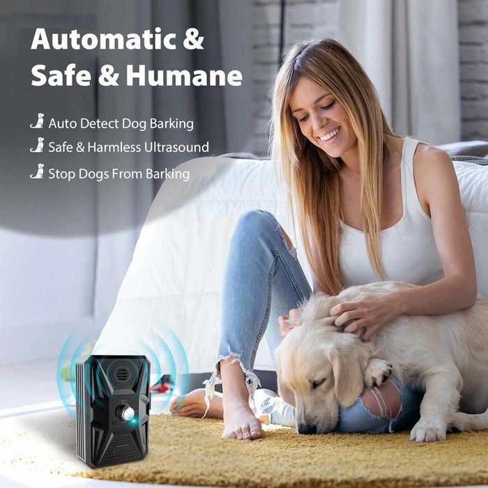 Ultradźwiękowe urządzenie antyszczekowe dla psa IPX4 USB 764