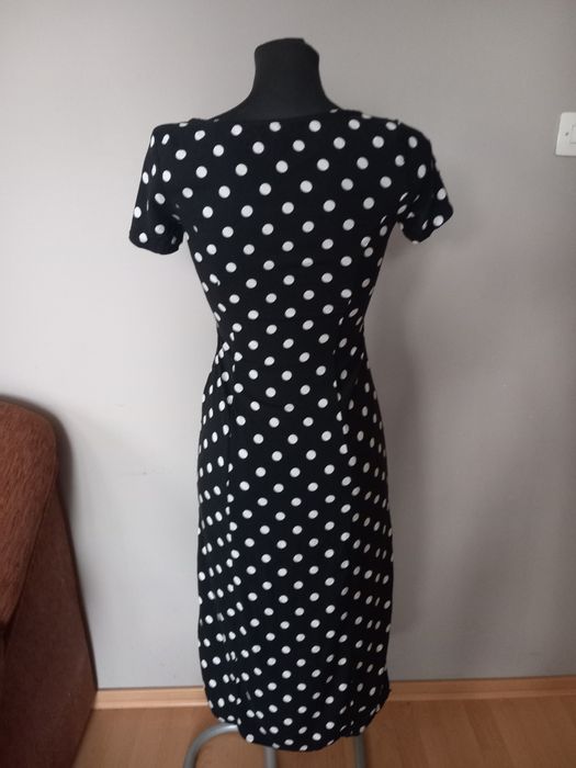 Sukienka w grochy xs h&m