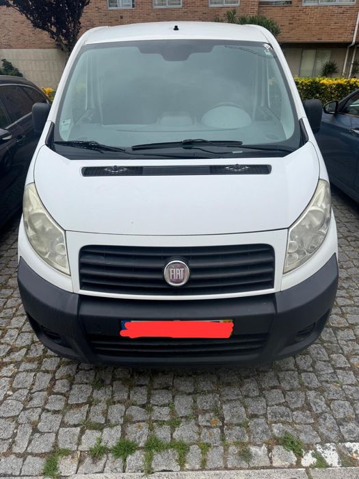 Fiat Scudo 2008 3 lugares Multijet 1.6 90cv, muito conservada e Baú alcatifado