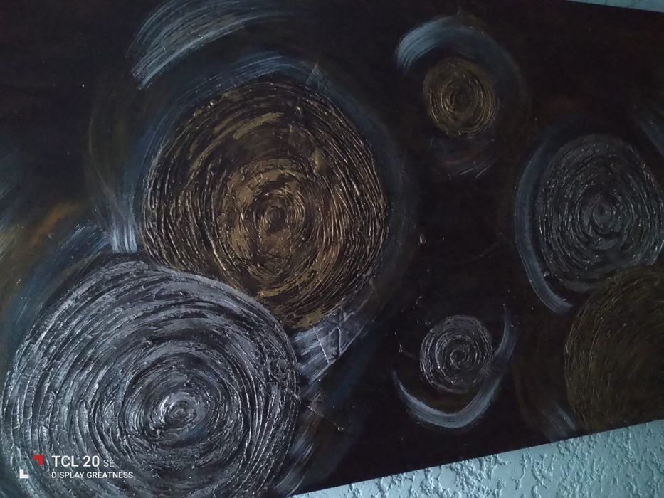 Quadro pintado à mão