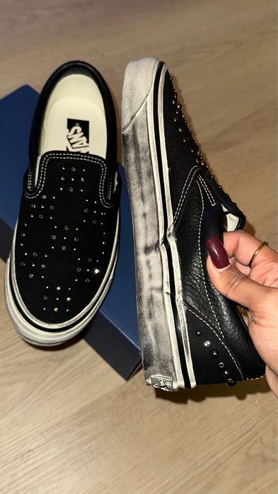 Sapatilhas Vans LX Classic Slip-On 98 Pearlized BLACK/BLACK
