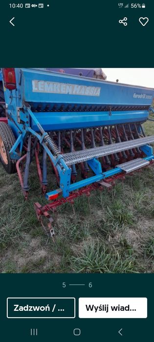 Siewnik lemken 3m eurodrill 3000