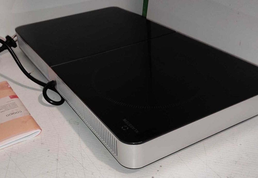 Подвійна індукційна плита Klarstein Cookio 3500 Вт таймер склокераміка