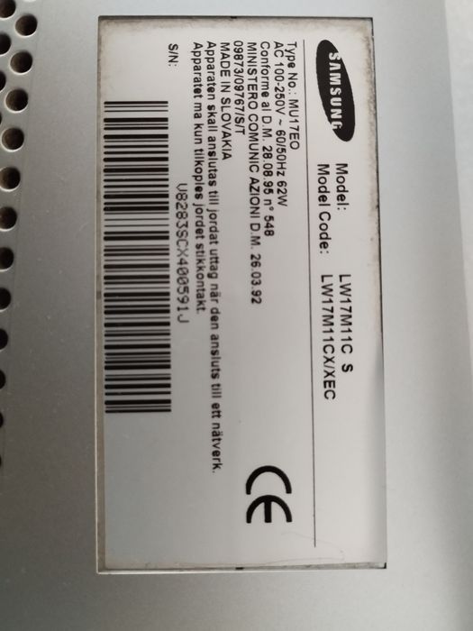 TV lcd Samsung 17 polegadas