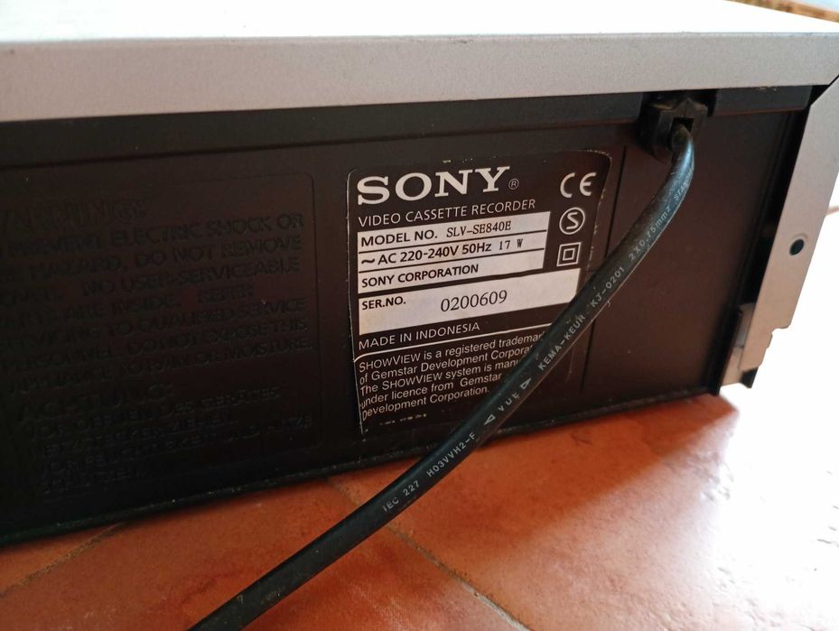 Sony Cassette Recorder SLV-SE840E