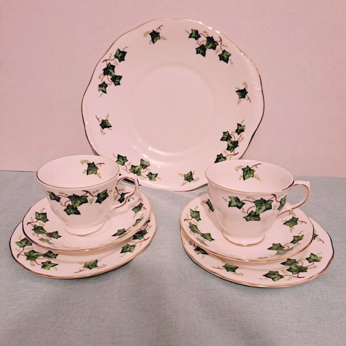 Filiżanki i patera Colclough