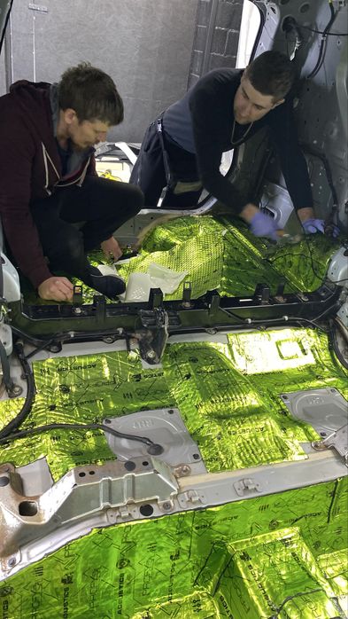 Антикоррозийная Антикор обработка авто днища порог и арок Шумоизоляция