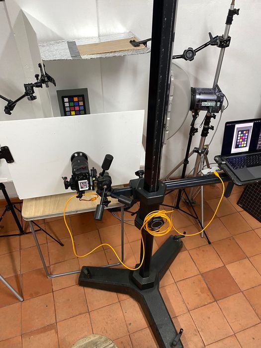 Tripé -Coluna - Stand para estúdio de fotografia - FOBA